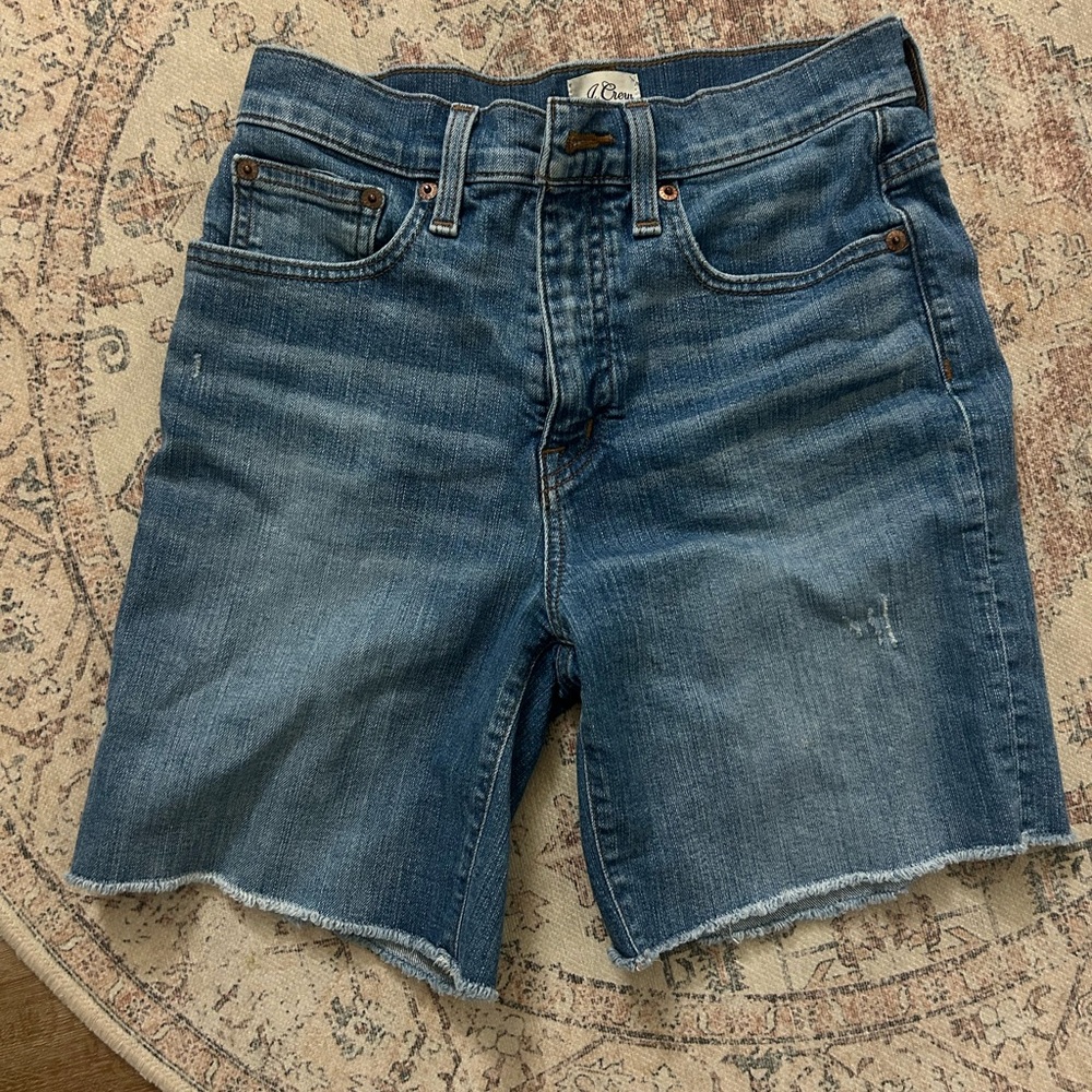 Blue Denim Shorts